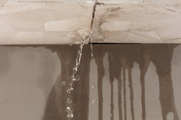 Professional Burst Pipe Cleanup technician working in Cabazon, CA